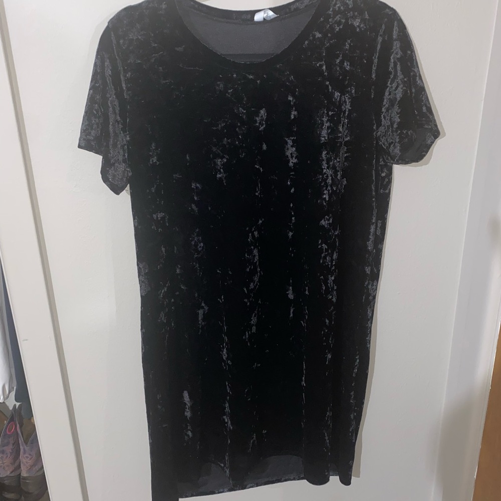 Black Velvet Dress
